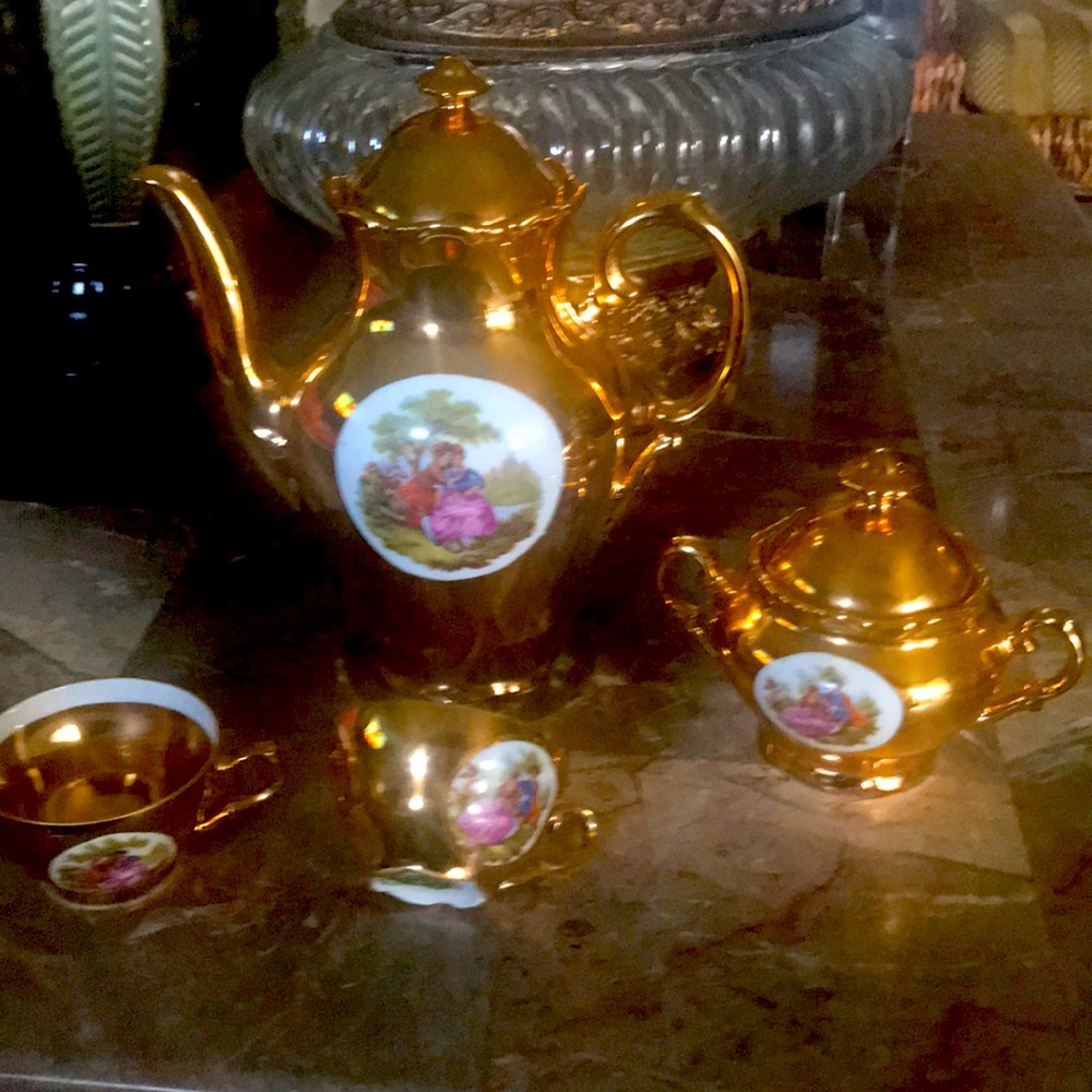 JKW Western Germany Tea & Coffee Set